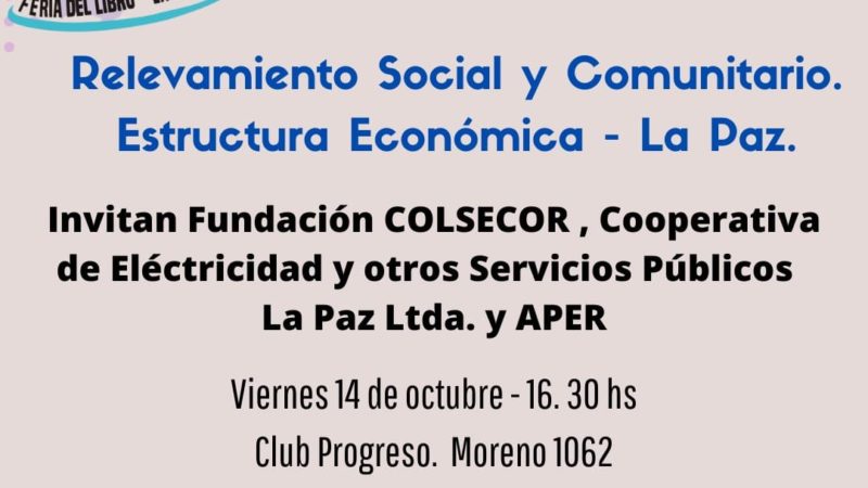 Presentación de trabajo referido a la infraestructura económica y perfil productivo de La Paz.