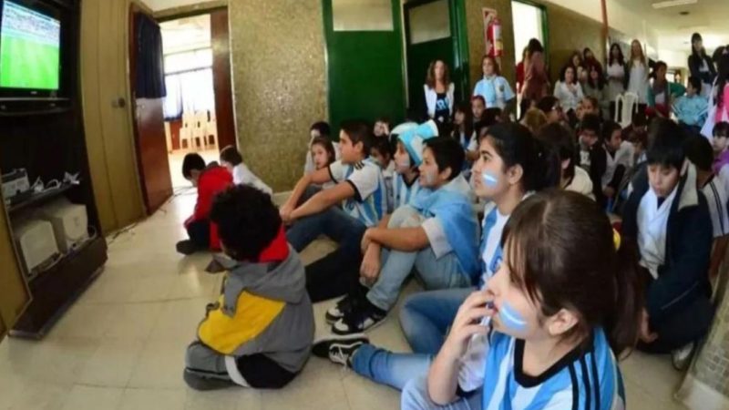 CGE: se podrá ver el mundial en las escuelas pero no se justificarán las inasistencias