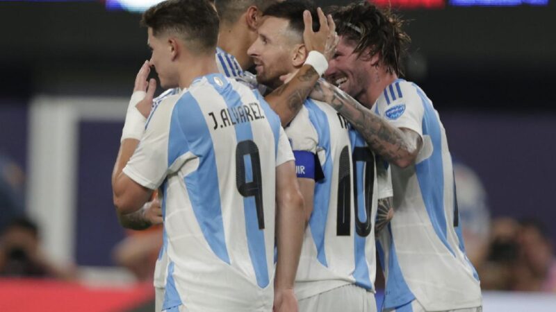 Copa América: Argentina ganó y se instaló en una nueva final