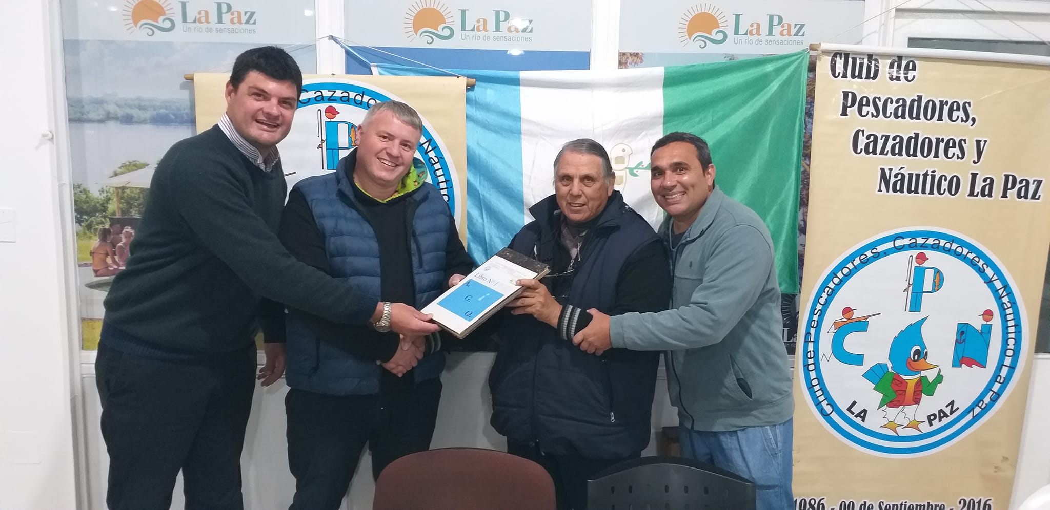 Fueron elegidas en Asamblea las nuevas autoridades del Club de pescadores, Cazadores y Nautico La Paz