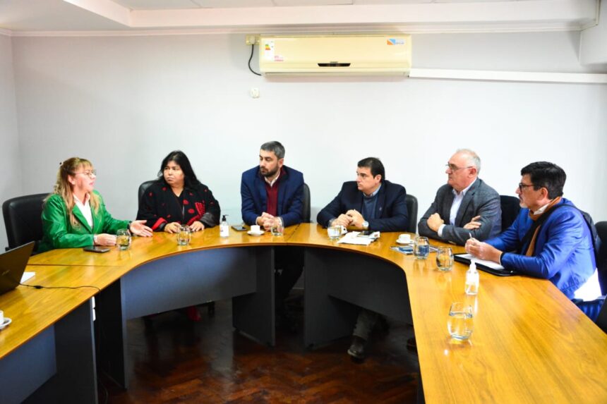 Senado: La Senadora Patricia Díaz (Dpto La Paz) participó  en reunión de comisión sobre pedidos de acuerdo para cargos en el STJ y el CGE