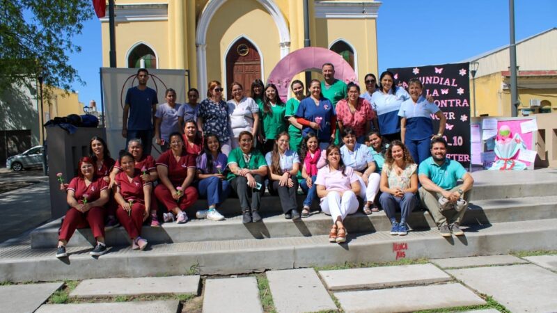 Jornada de concientización sobre la  prevención y detección temprana del cáncer de mama.