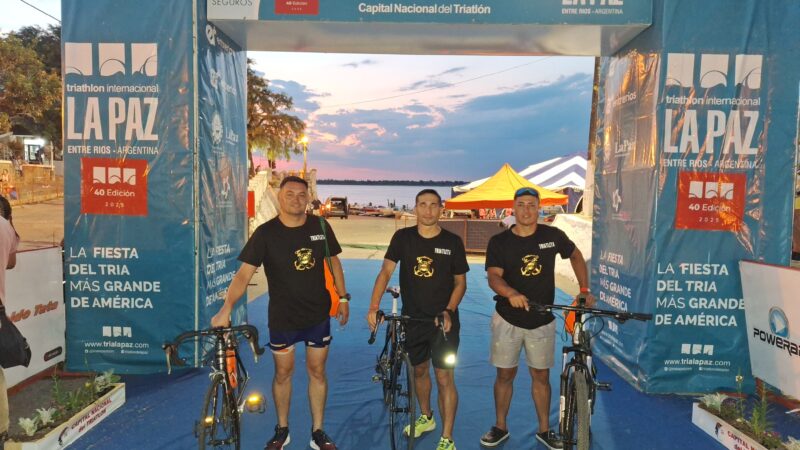 Prefectura participó de la 40° Triatlón Internacional de La Paz”