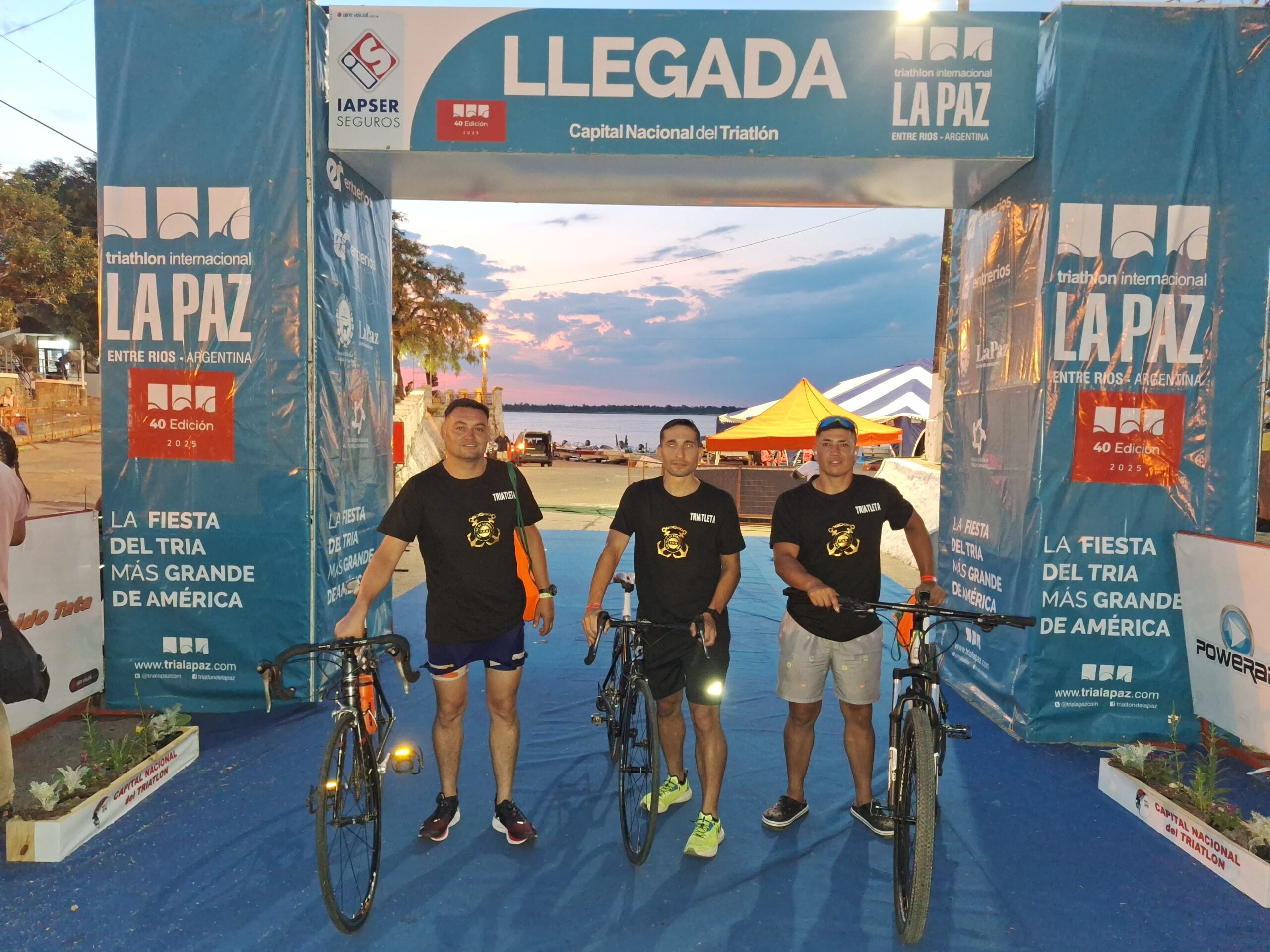 Prefectura participó de la 40° Triatlón Internacional de La Paz”