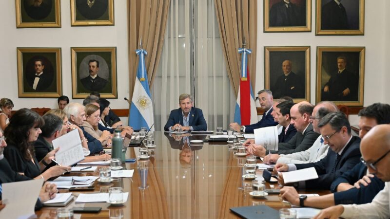 Modernización, obra pública y producción fueron los temas tratados en la reunión de gabinete provincial